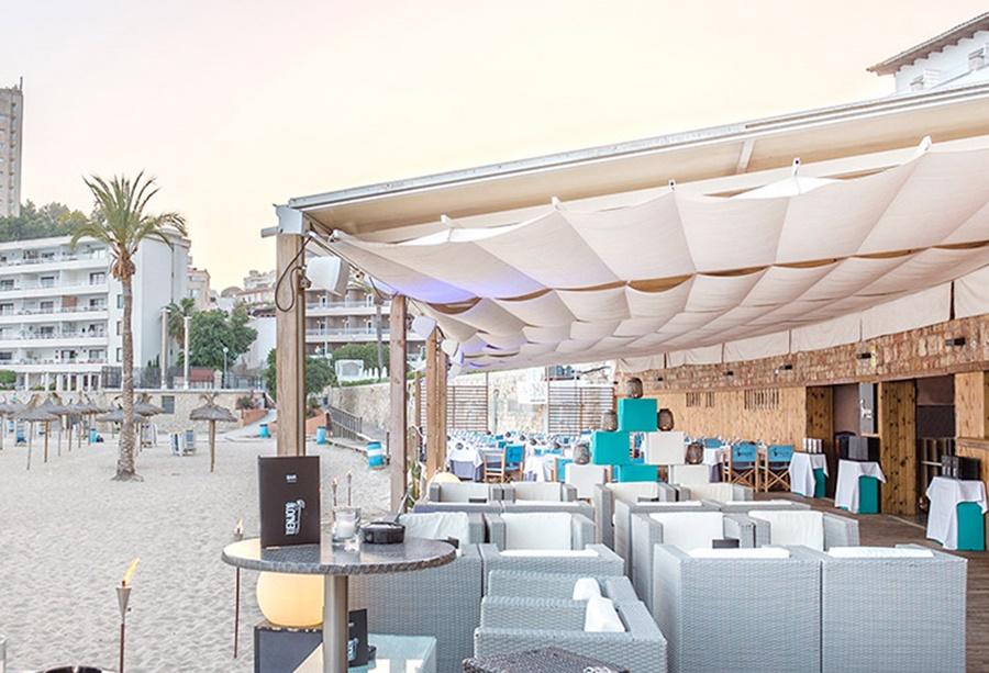 Hotel Be Live Adults Only Marivent Palma de Mallorca Exterior photo The beach club of the hotel