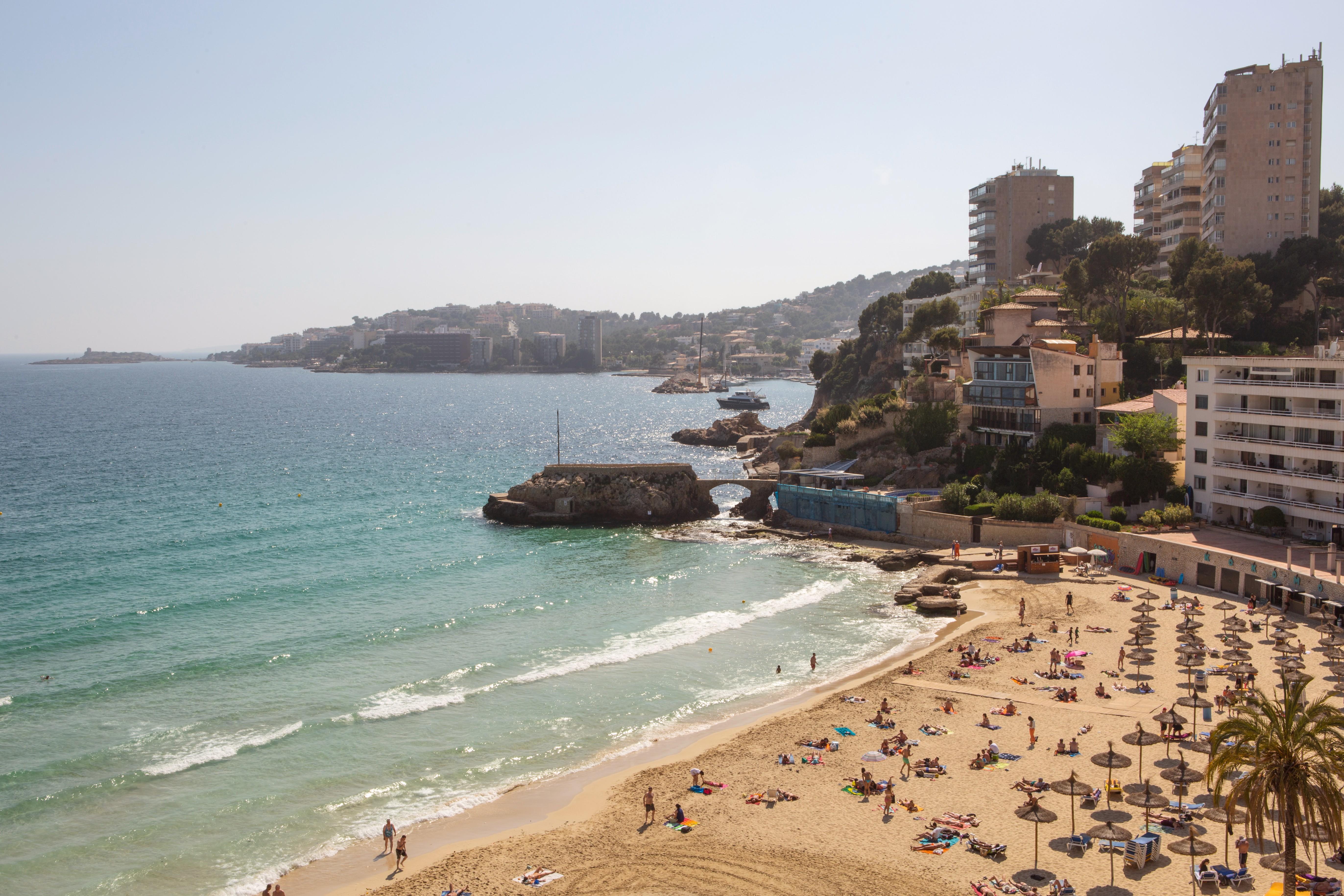 Hotel Be Live Adults Only Marivent Palma de Mallorca Exterior photo The beach at La Cala de Cala Gat